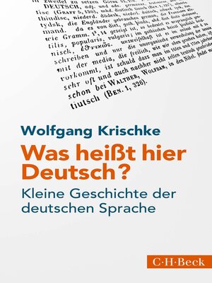 cover image of Was heißt hier Deutsch?